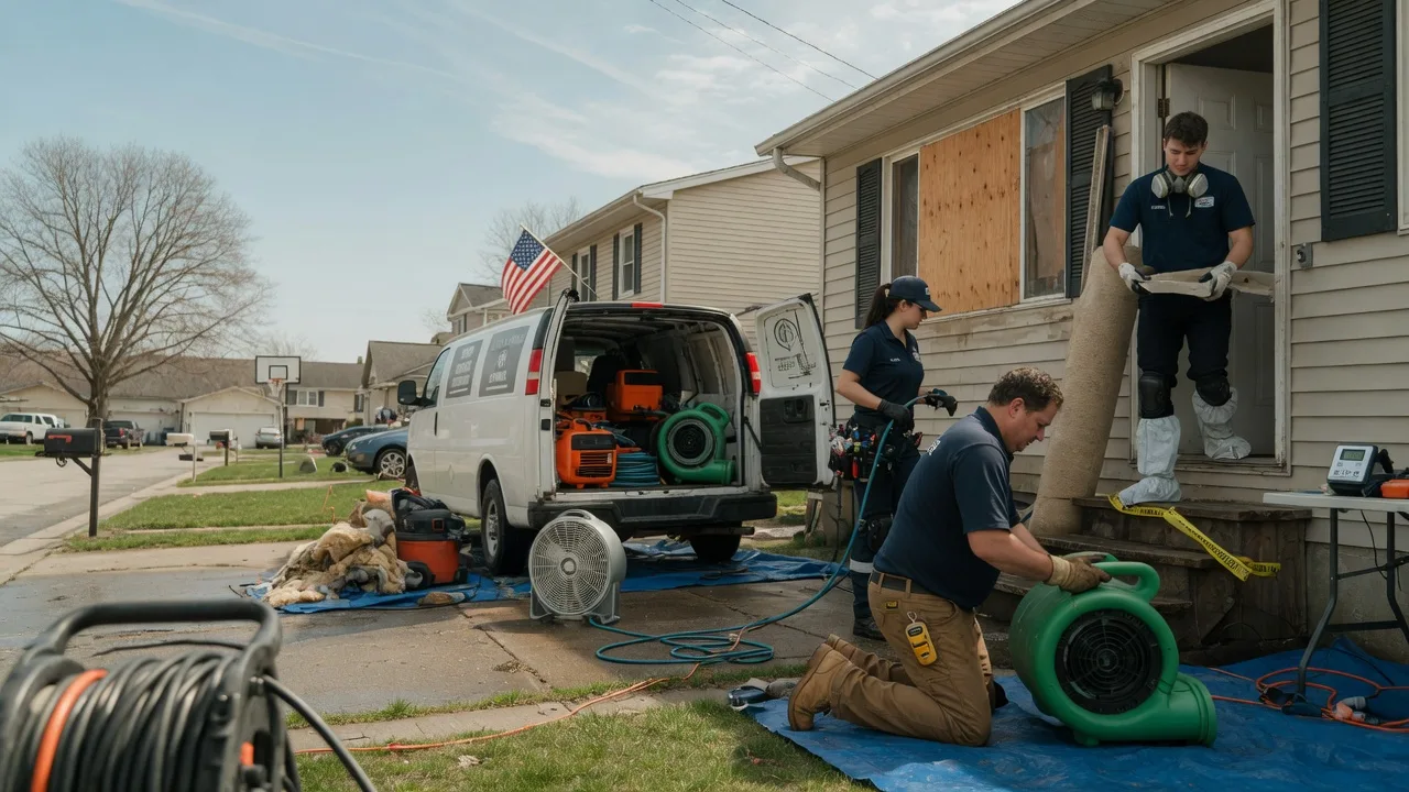Water Damage Restoration in Hope, MI near me